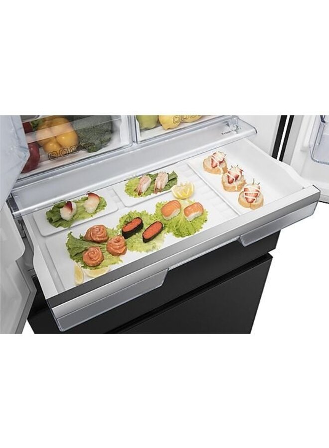 Hisense RF540N4SBF2 French door | Amerikaanse koelkast 80 cm | Zwart