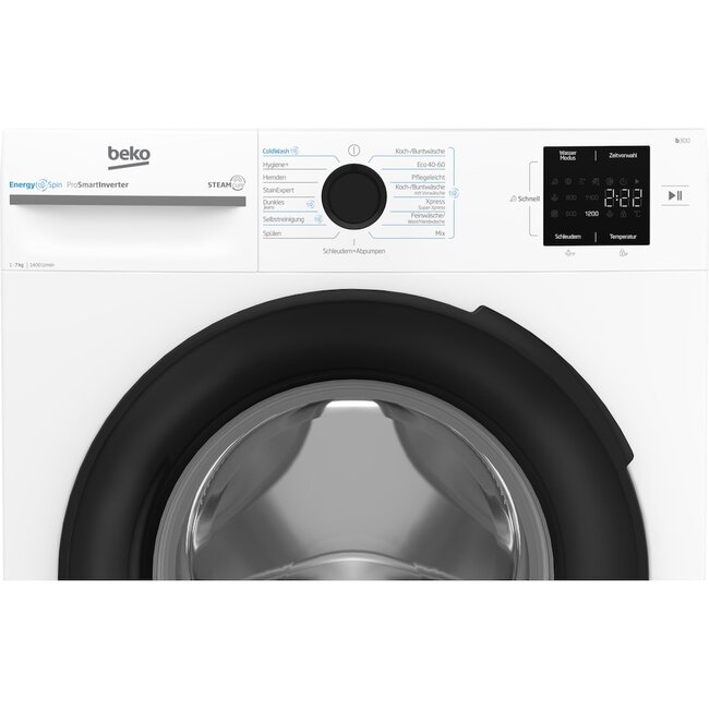 Beko BM3WFU3741X | Wasmachine | 7 kg | 1400 tpm