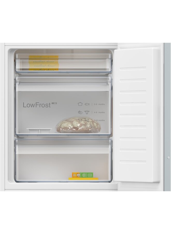 Constructa CK586NSEO | inbouw koelvriescombinatie | 178 cm