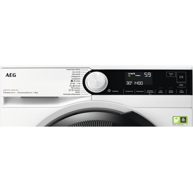 AEG LR8E70480 | Wasmachine  | 8 kg | PowerCare