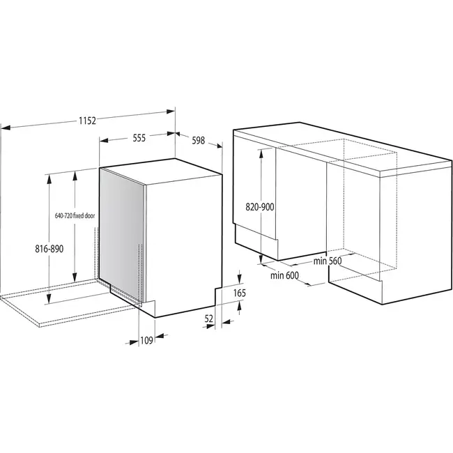 Gorenje ULTRAB16WIFI | Inbouw vaatwasser