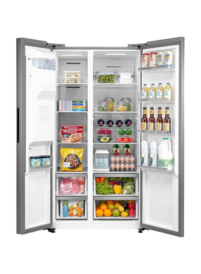 Hanseatic HSBS17590CWEI | Amerikaanse koelkast