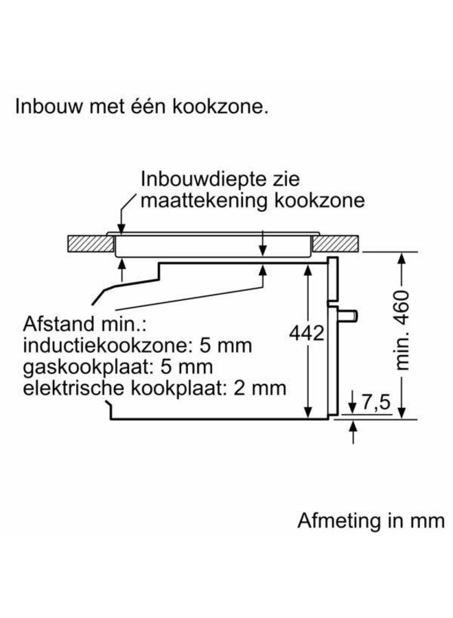 Bosch | CMG736AB1F | Inbouw oven met magnetron | Zwart