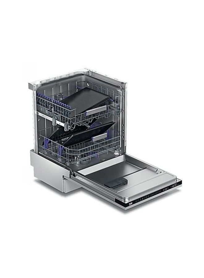 Beko BDUN36451X | Onderbouw vaatwasser | RVS