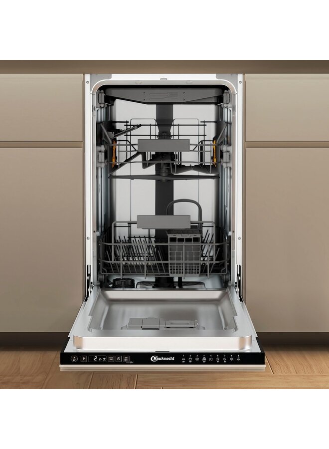 Bauknecht BK4IC11BS7LA0 | Inbouw vaatwasser | 45 cm