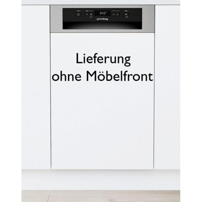 Privileg ( Bauknecht ) PV2PC10BS7A0 | Half geintegreerde vaatwasser | 45 cm