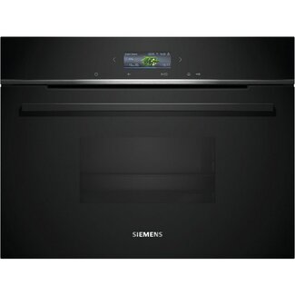 Siemens CD714GXB1 | Inbouw stoomoven | 45 cm | Zwart Siemens CD714GXB1 | Inbouw stoomoven | 45 cm | Zwart
