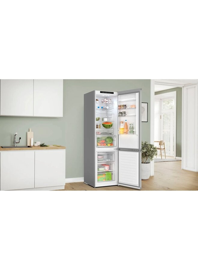 Bosch KGN392LAF Koelvriescombiantie | RVS | Label A