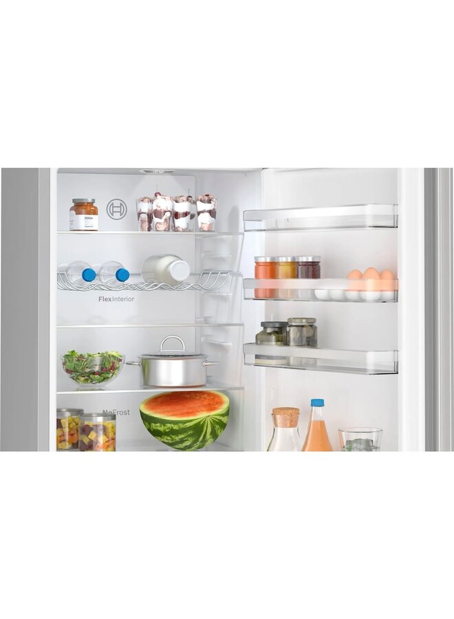 Bosch KGN392LAF Koelvriescombinatie | RVS | Label A