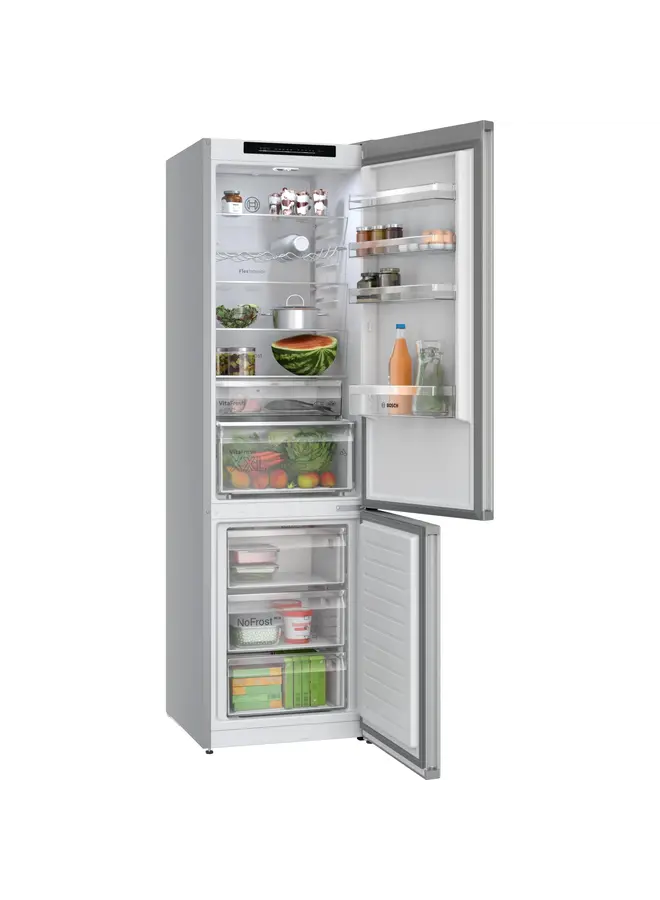 Bosch KGN392LAF Koelvriescombiantie | RVS | Label A