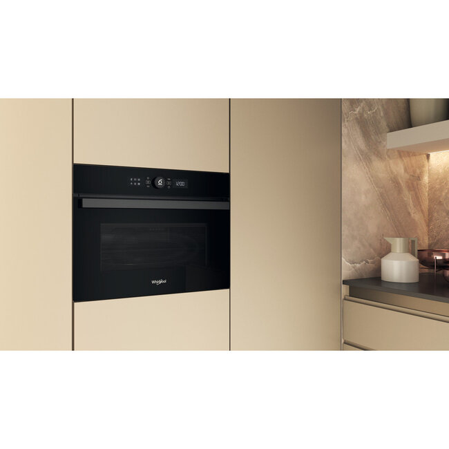 Whirlpool WMW47HMB | Inbouw combimagnetron | Zwart