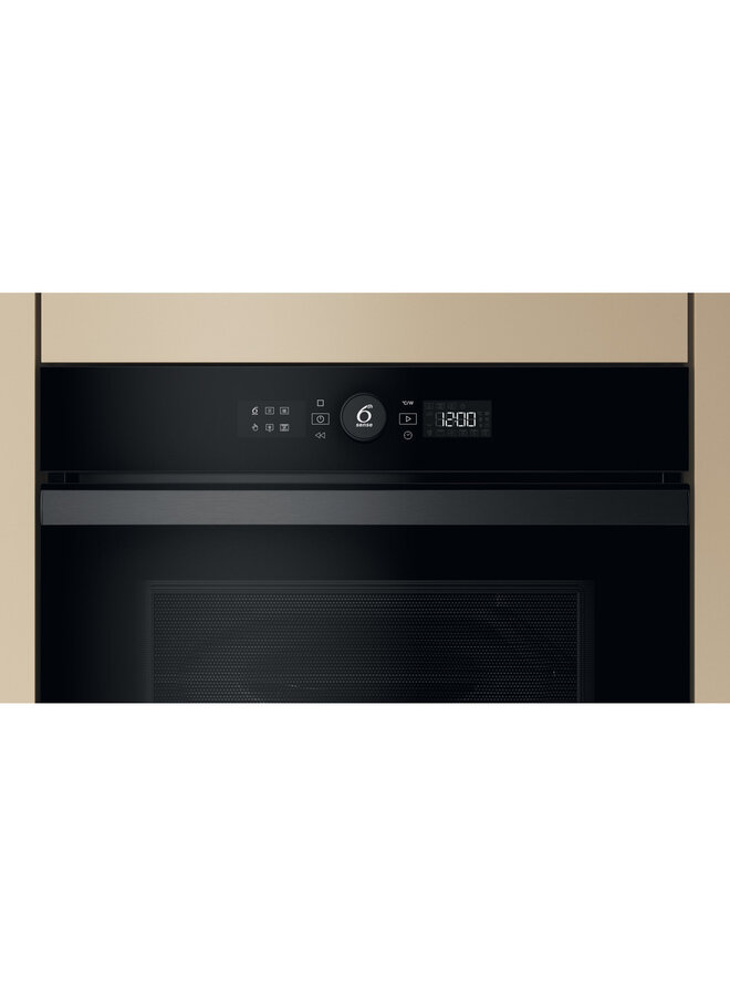 Whirlpool WMW47HMB | inbouw combimagnetron | Zwart