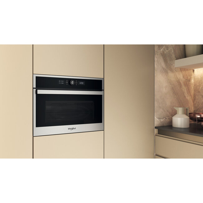 Bauknecht Whirlpool WMW47HMX | inbouw combimagnetron | RVS