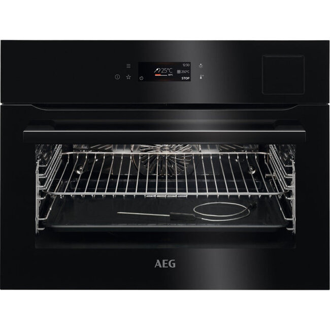 AEG KSK792280B | Inbouw oven | Stoom | Zwart | 9000 Steam Pro