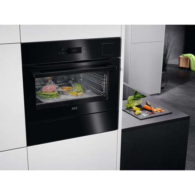 AEG KSK792280B | Inbouw oven | Stoom | Zwart | 9000 Steam Pro
