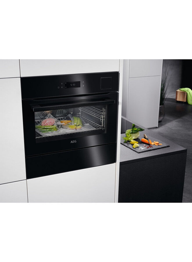 AEG KSK792280B | Inbouw oven | Stoom | Zwart | 9000 Steam Pro