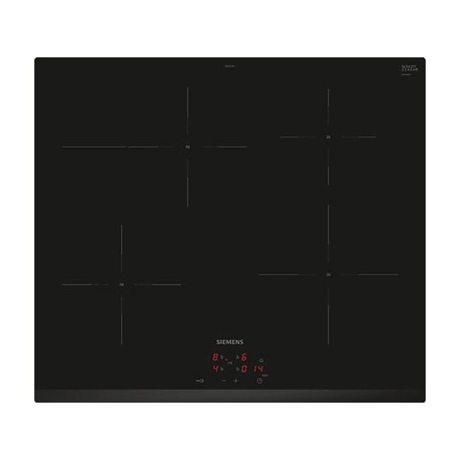 Siemens PQ212IAAB | Inbouw oven set | Inbouw fornuis | Zwart