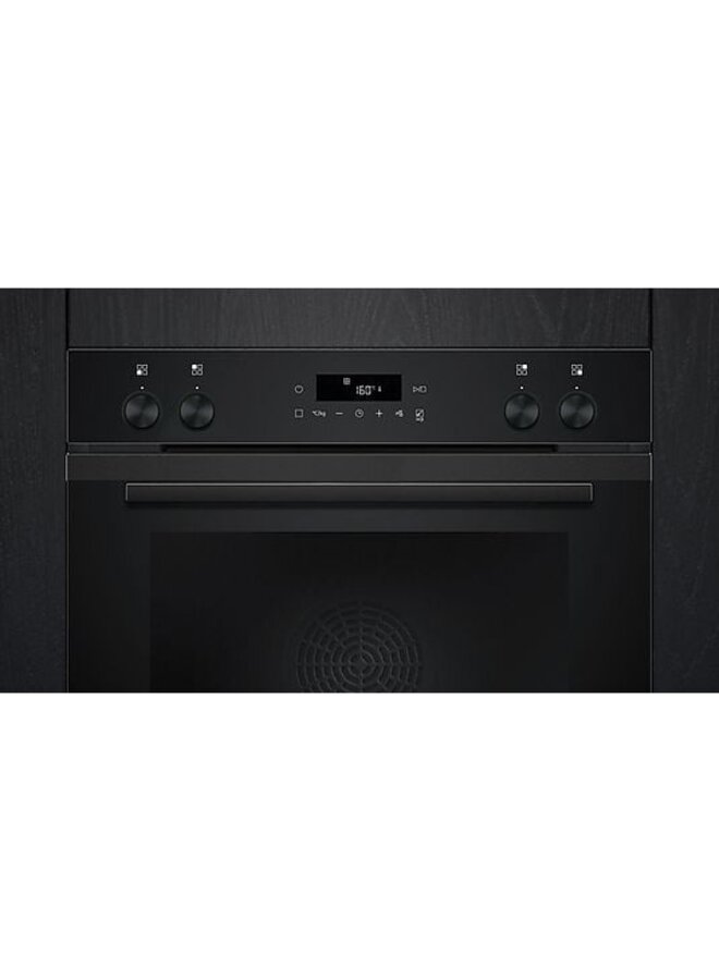 Siemens PQ212IAAB | Inbouw oven set | Inbouw fornuis | Zwart