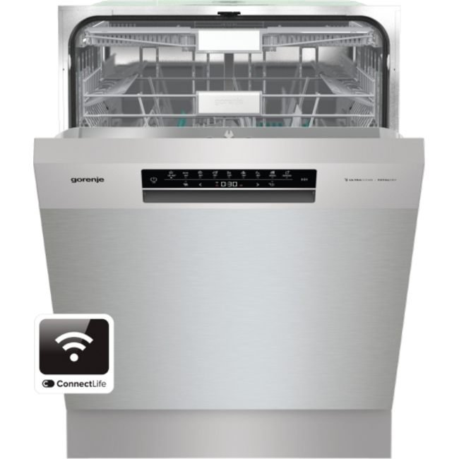 Gorenje ULTRABU16WIFIX | Onderbouwvaatwasser | RVS | Wifi