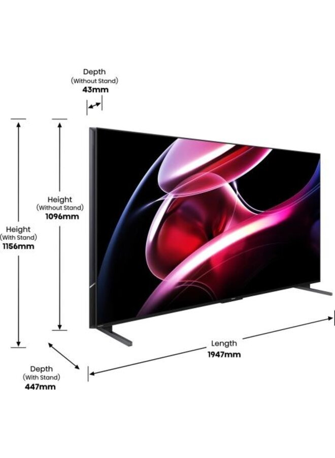 Hisense 85UXKQ | Mini-LED  | Smart TV | 85 inch 215 cm