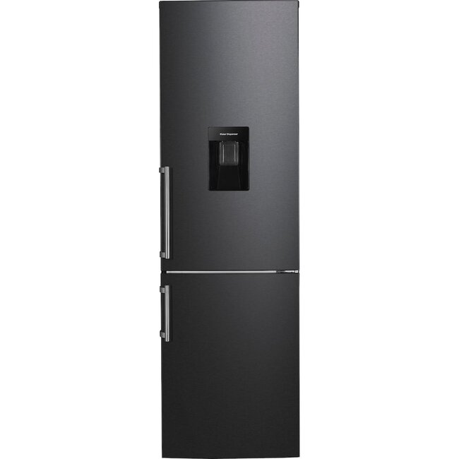 Hanseatic HKGK17955CNFWDBI | Koelvriescombinatie | Zwart | Waterdispencer | NoFrost