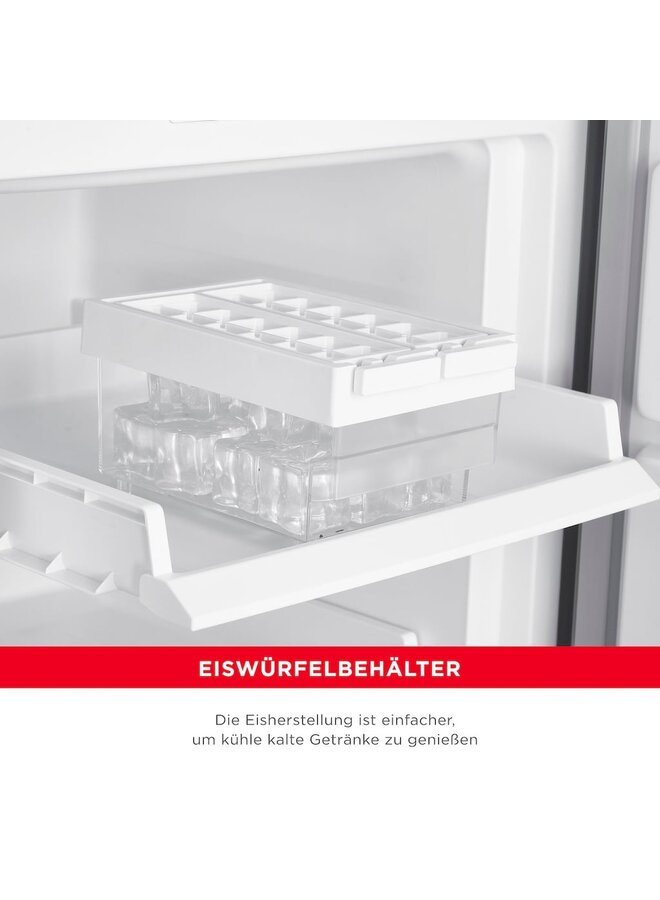 Hanseatic HKGK17955CNFWDBI | Koelvriescombinatie | Zwart | Waterdispencer | NoFrost