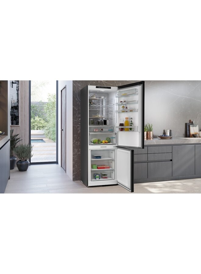 Siemens KG49N4XAF | Koelvriescombinatie | Zwart | 70 cm