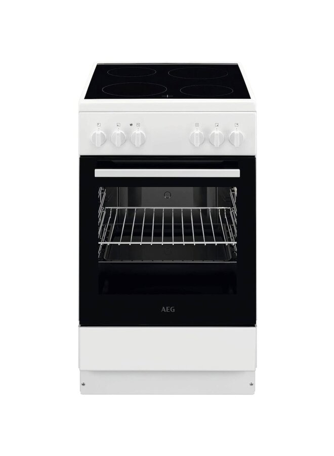 CCB50090BW | Keramisch fornuis | 50 cm | Wit