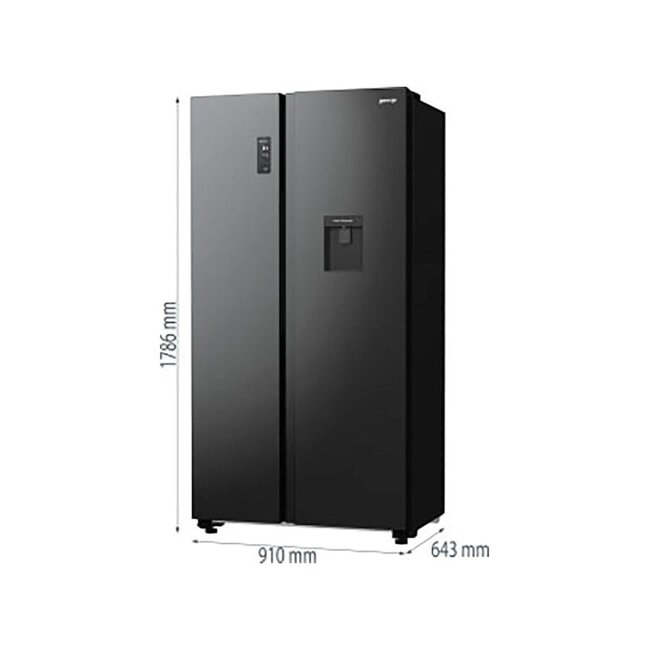 Gorenje NRR9185EABXLWD | Amerikaanse koelkast | Waterdispenser