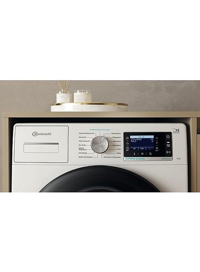 Bauknecht B6R 88E SILENCE DE | wasmachine | 8 kg | Steam Refresh
