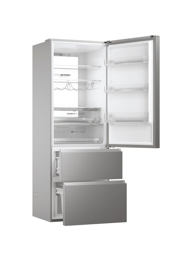 Haier HTW7720BNMM | Koelvriescombinatie | 70 cm | Label B