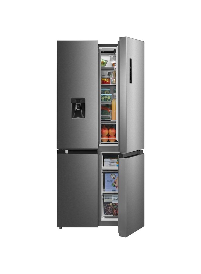 Hanseatic HCD18983CWDI | Amerikaanse koelkast | RVS | NoFrost