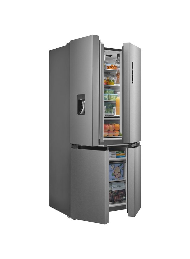 Hanseatic HCD18983CWDI | Amerikaanse koelkast | RVS | NoFrost