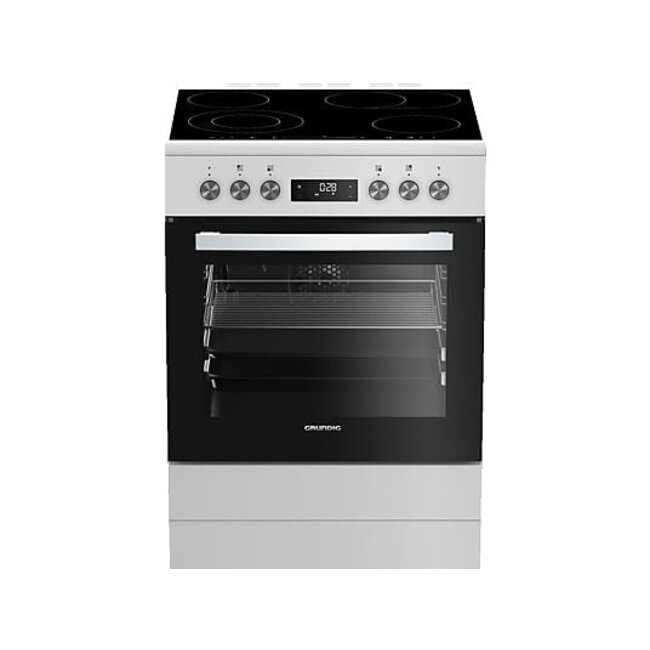 Grundig GFBM23420WC | Keramisch fornuis | 60 cm