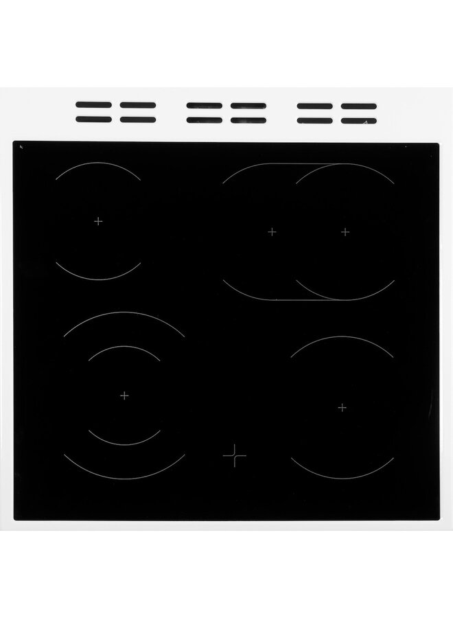 Grundig GFBM23420WC | Keramisch fornuis | 60 cm