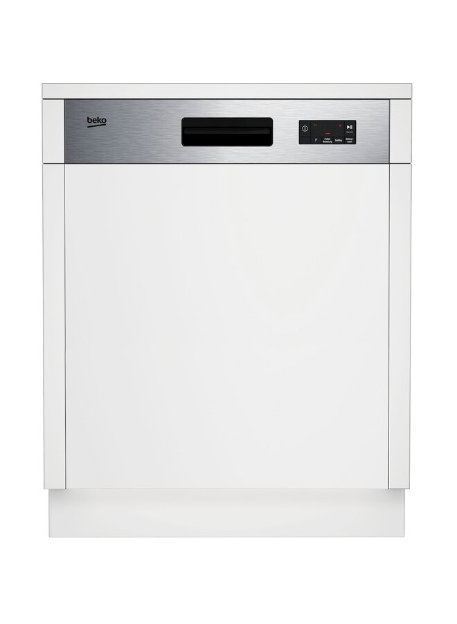 Beko BDSN15O30X | Half geintegreerde vaatwasser | 60 cm | RVS | SelfDry