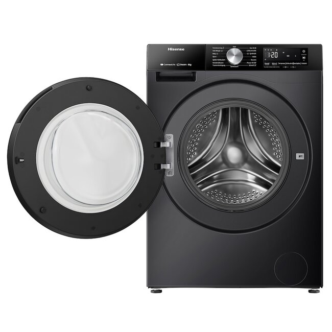 Hisense WF3S8043BB3 | Wasmachine | 8 kg | ConnectLife | Zwart