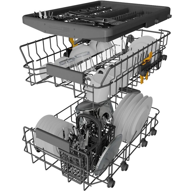 Bauknecht BK4UC11BS7A0X | Onderbouw vaatwasser |  45 cm