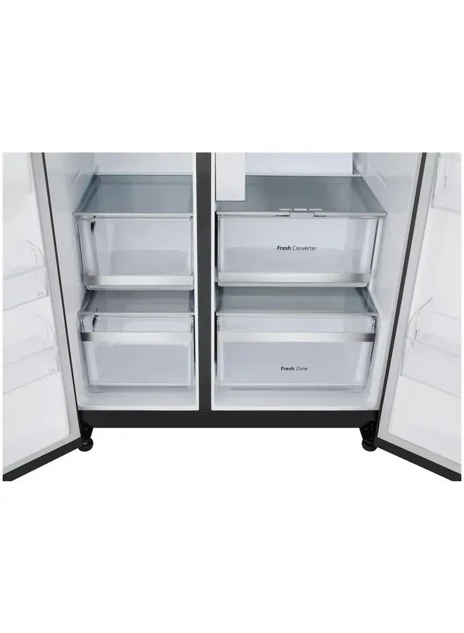 LG GSXE90EVAD | Amerikaanse Koelkast | InstaView | Zwart