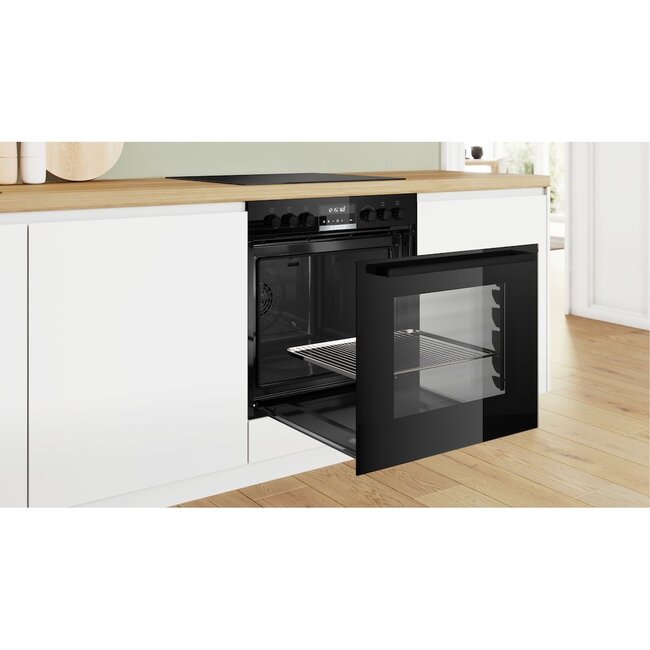 Bosch HND671LS67 | inbouw oven set | Pyrolyse | zwart