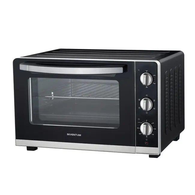 Inventum OV606CS | Vrijstaande Heteluchtoven | Zwart/RVS