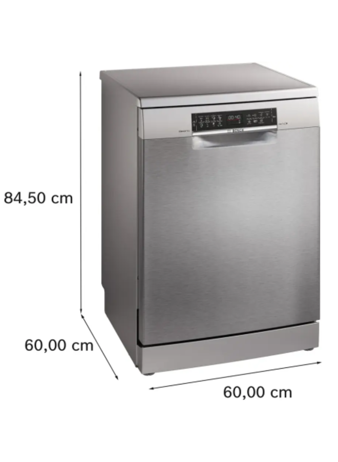 Bosch SMS6ECC12E | Vrijstaande vaatwasser | Zwart RVS