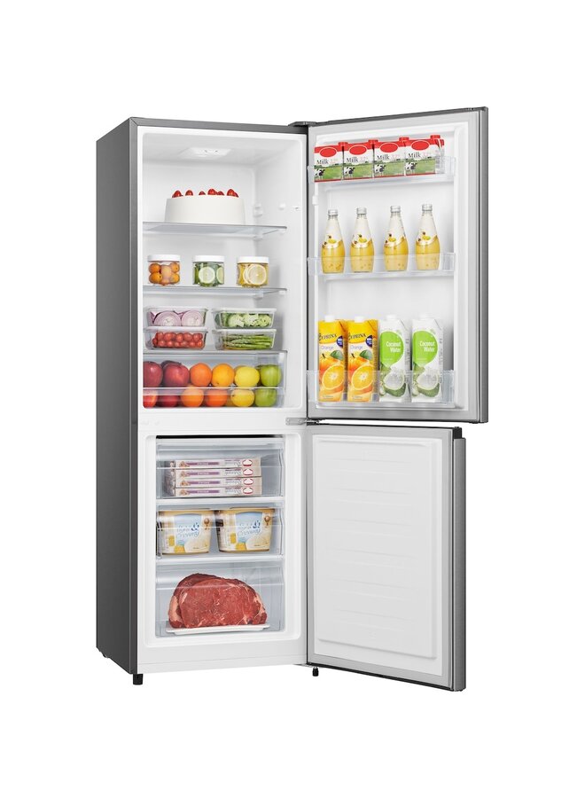 Hanseatic HKGK16155CI | koelvriescombinatie | RVS