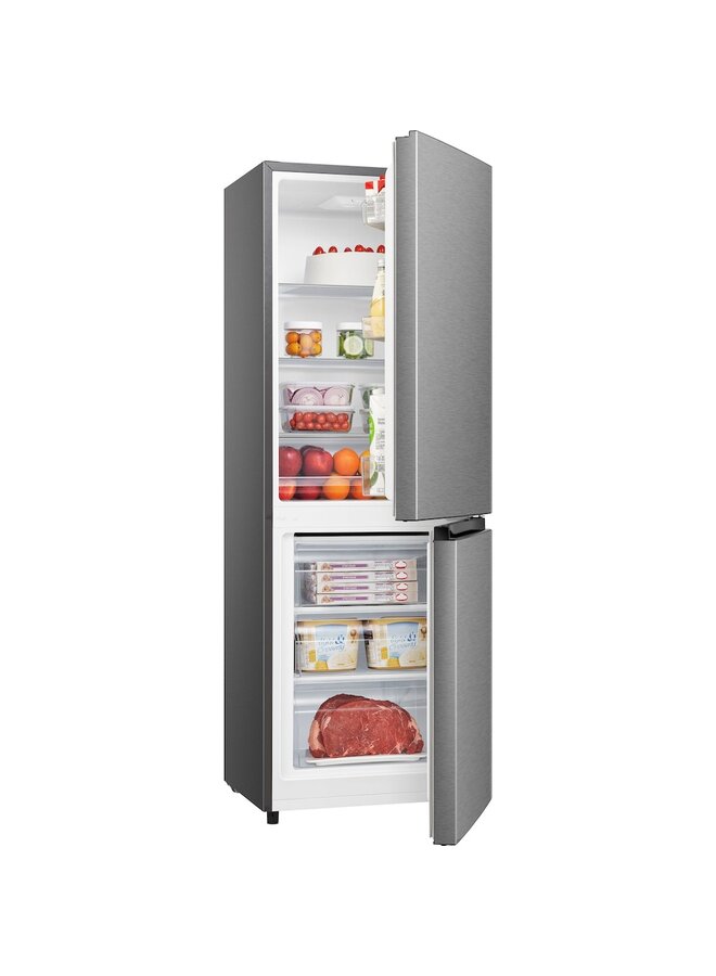 Hanseatic HKGK16155CI | koelvriescombinatie | RVS