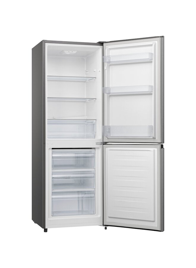 Hanseatic HKGK16155CI | koelvriescombinatie | RVS