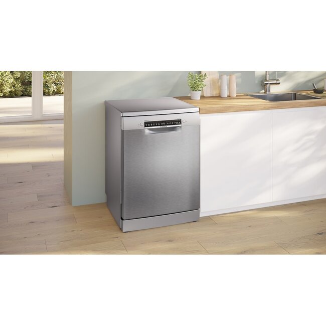 Bosch SMS4EVW09E | Vrijstaande vaatwasser | Label B | RVS