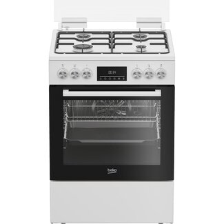 Beko FBM62320WDSL | Gasfornuis | 60 cm | Wit