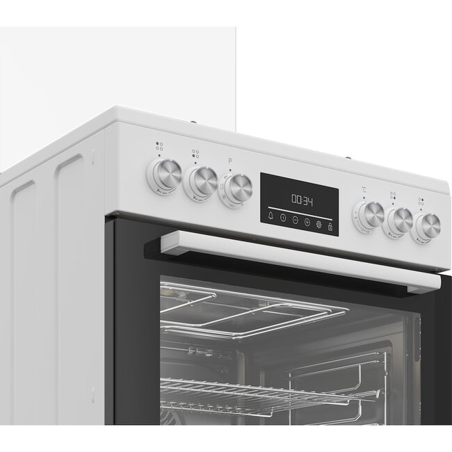 Beko FBM62320WDSL | Gasfornuis | 60 cm | Wit