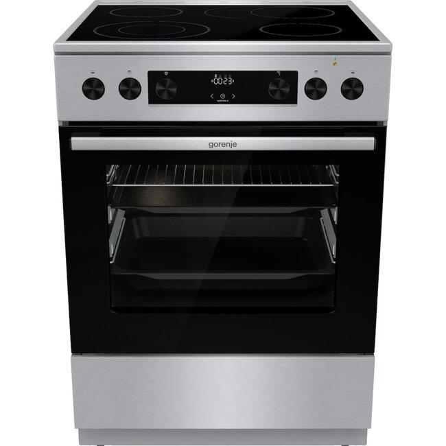 Gorenje GECS6C70XPA | Keramisch fornuis | 60 cm | RVS