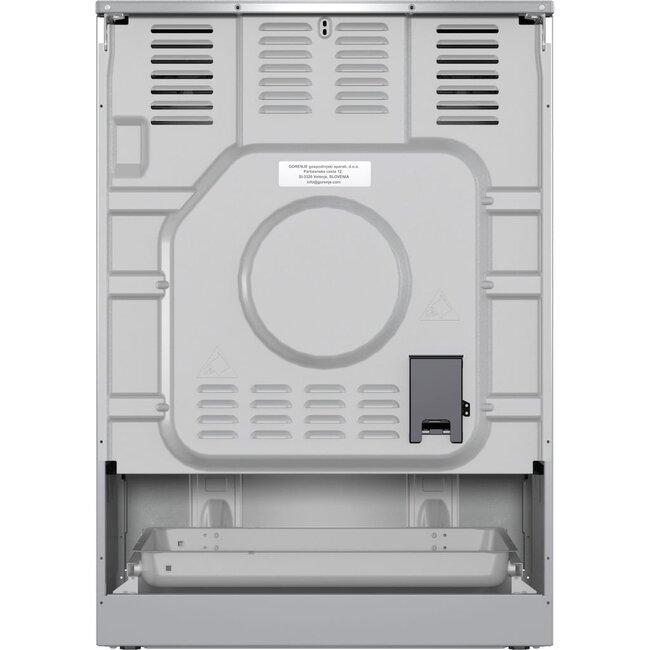 Gorenje GECS6C70XPA | Keramisch fornuis | 60 cm | RVS